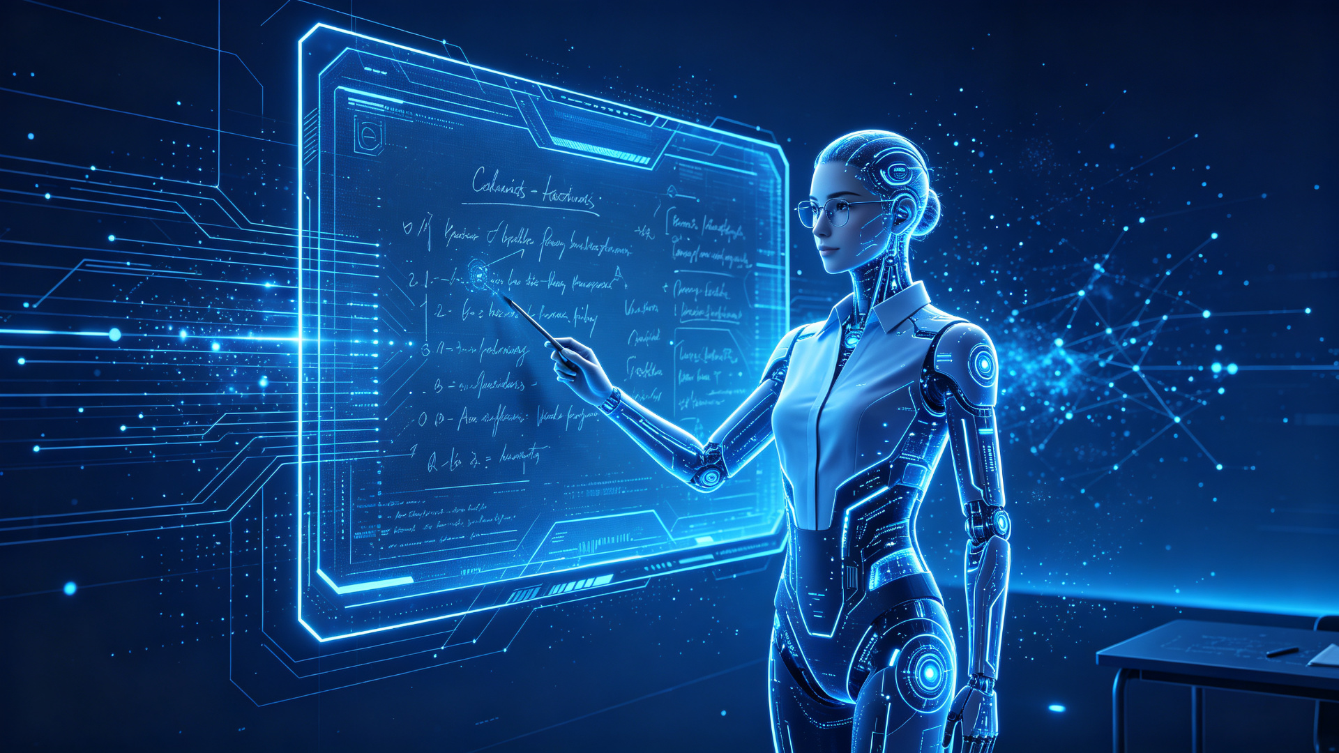 AI数字人教学